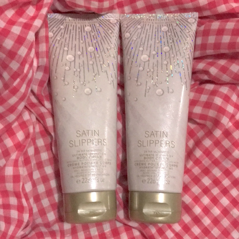 NEW- Bath & Body Works- Satin Slippers